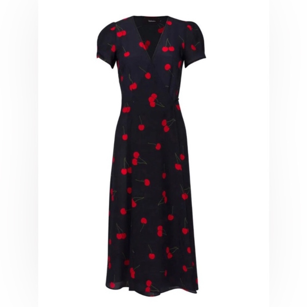 Realization Par The Teale Wild Cherry Dress